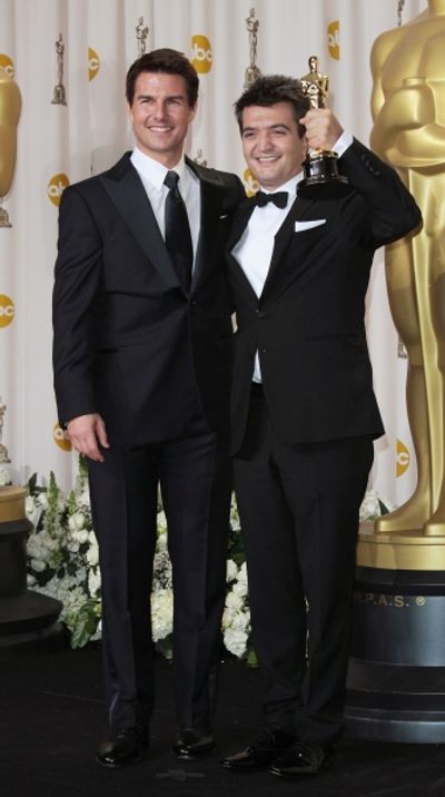 Tom Cruise and Ludovic Bource Photo