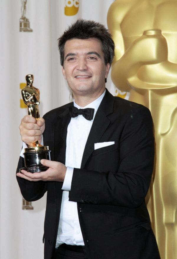 Composer Ludovic Bource pictured at the 84th Annual Academy Awards Photo