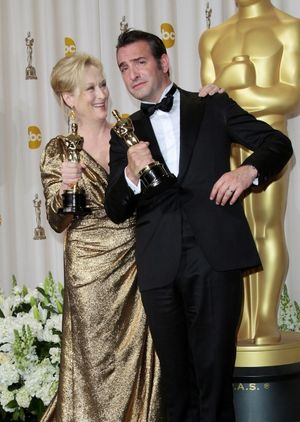 Meryl Streep and Jean Dujardin Photo