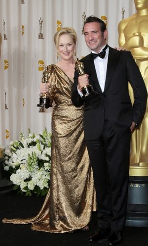 Meryl Streep and Jean Dujardin Photo