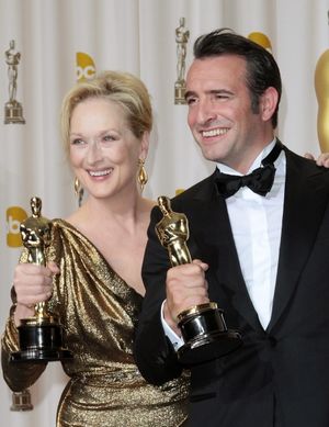 Meryl Streep and Jean Dujardin Photo