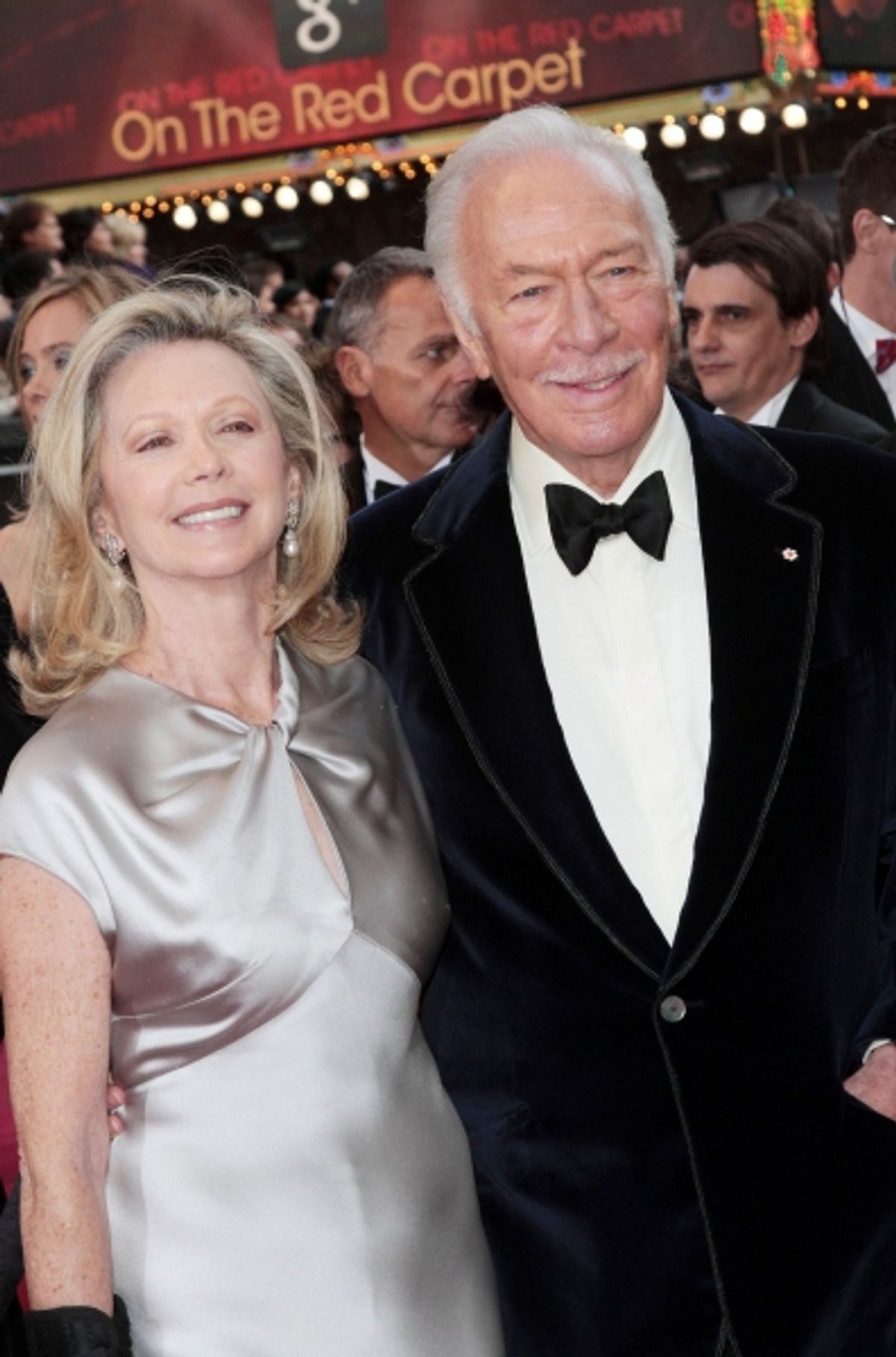 Christopher Plummer and Elaine Taylor at 