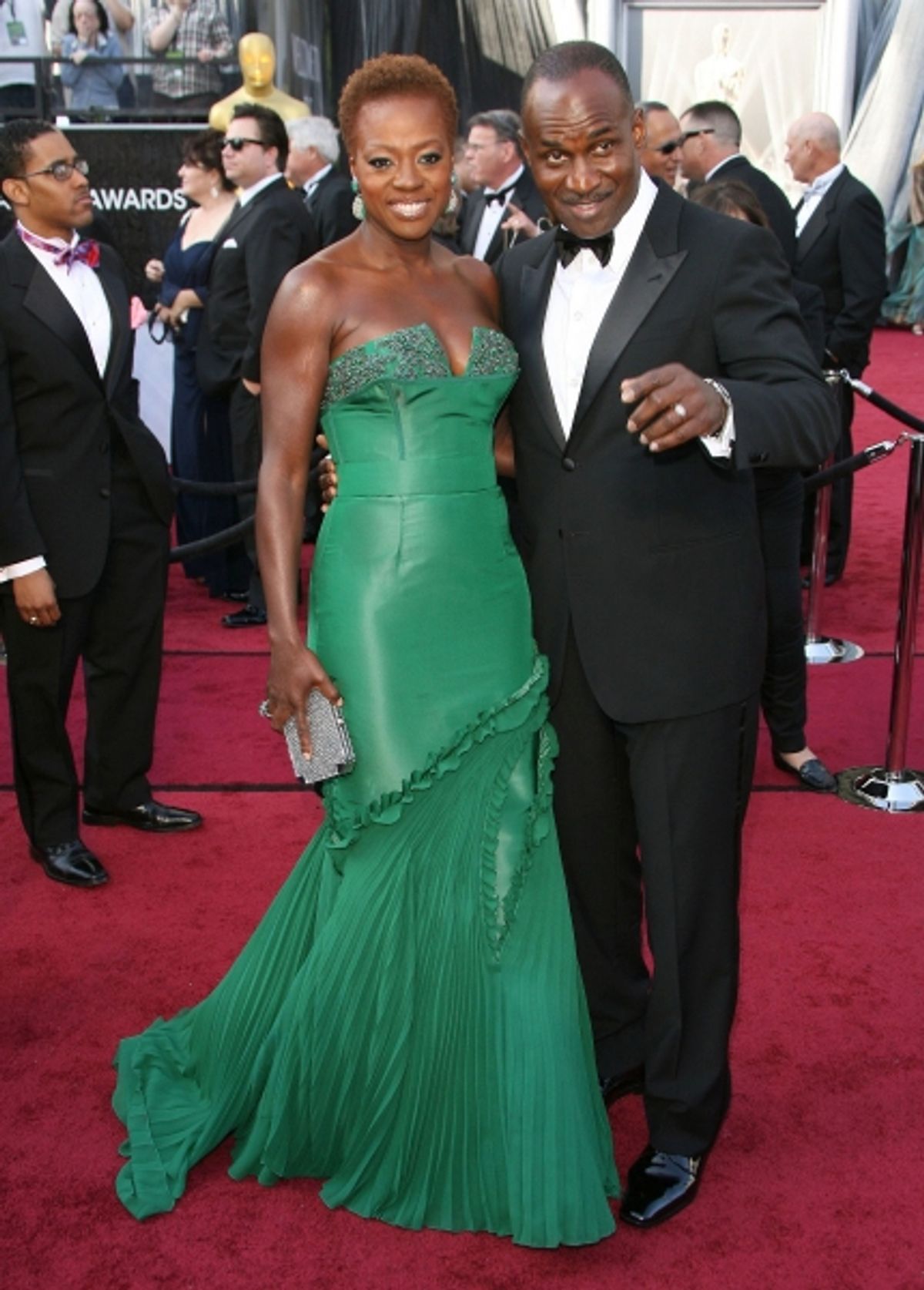 Viola Davis and Julius Tennon at 