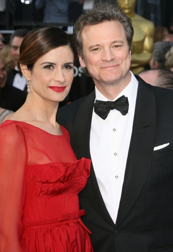 Livia Giuggiol, Colin Firth Photo