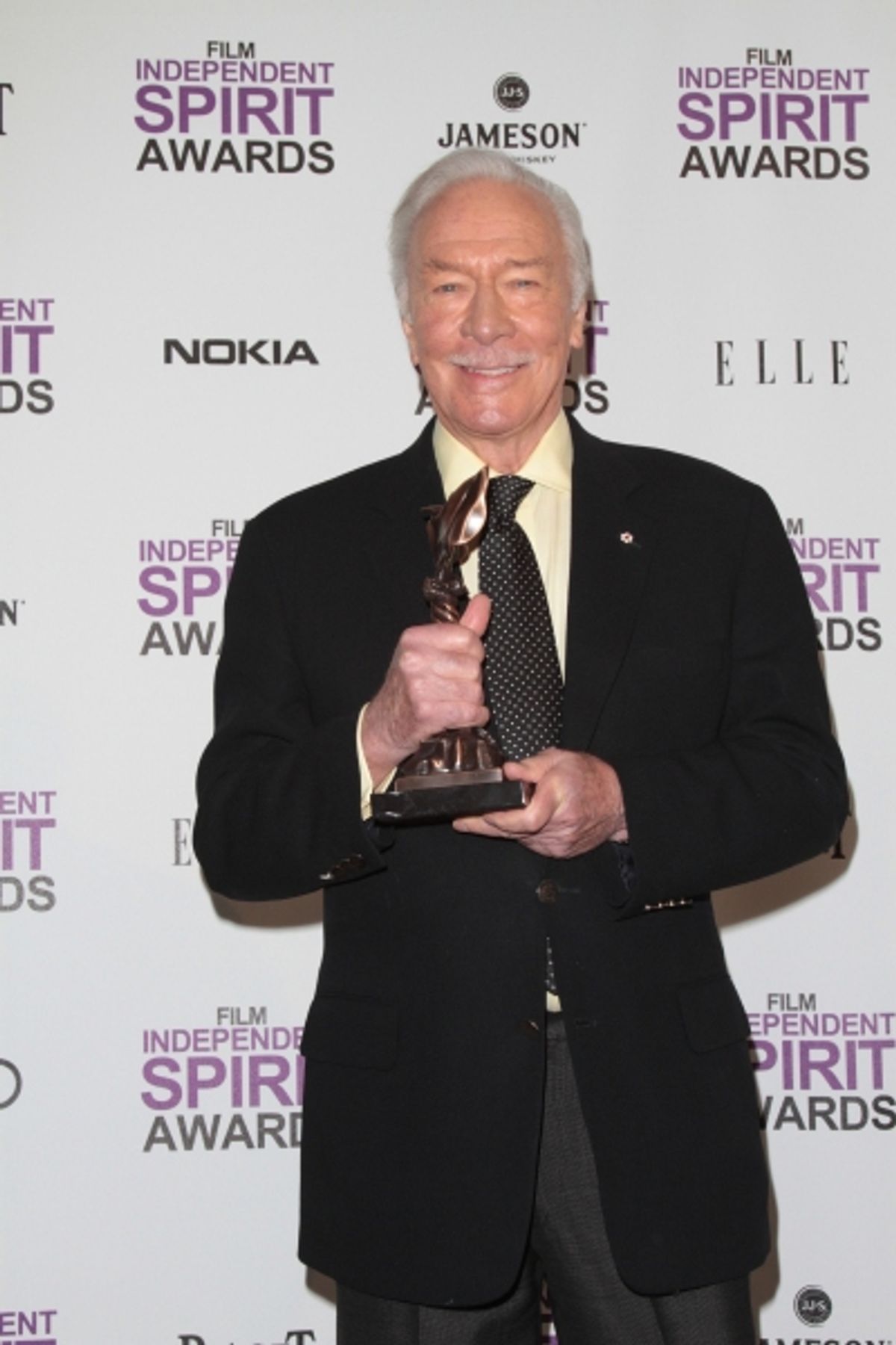 Christopher Plummer pictured at the 2012 Film Independent Spirit Awards Press Room in Santa Monica, Ca February 25, 2012 Ã‚Â© RD / Orchon / Retna Digital at 