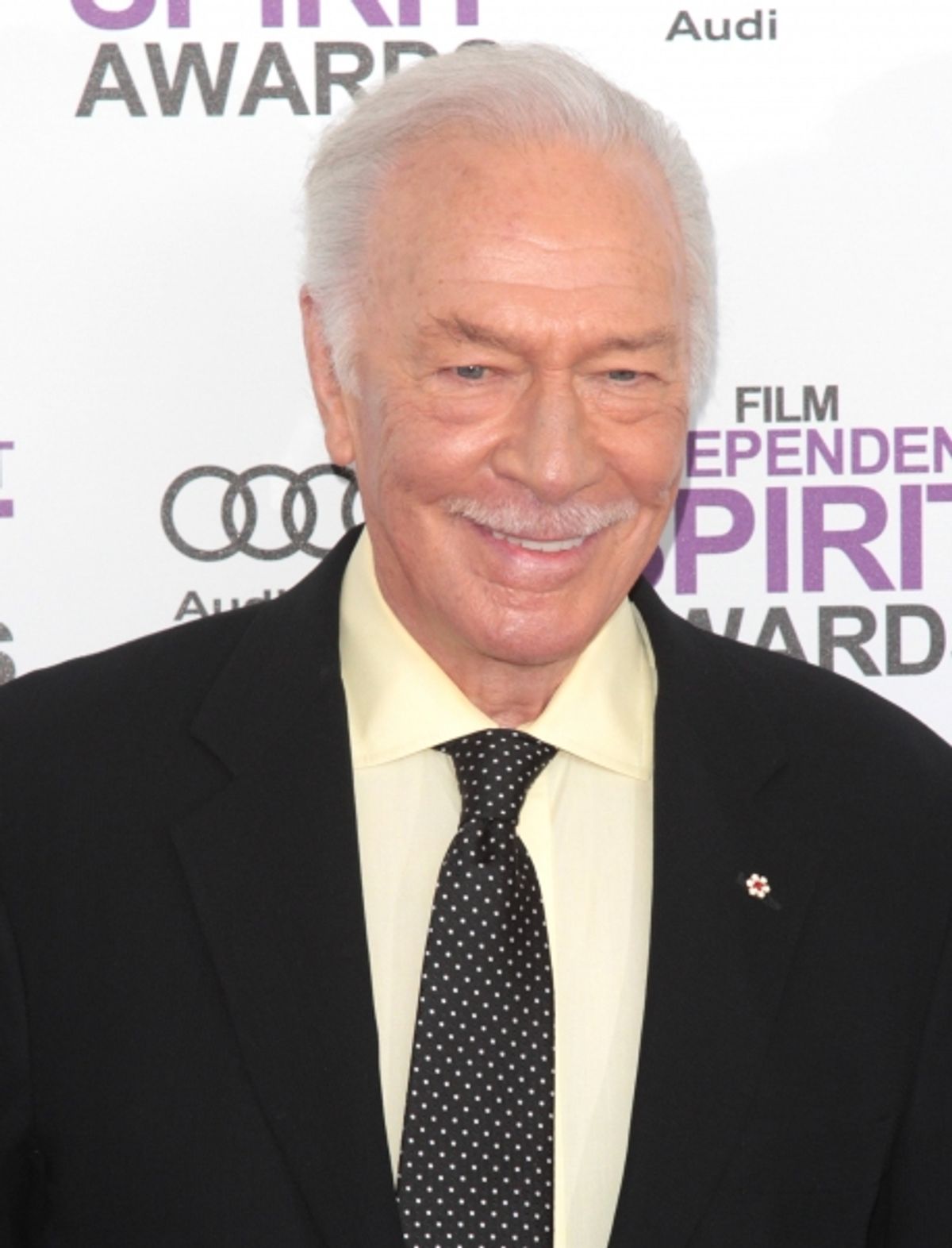 Christopher Plummer pictured arriving at the 2012 Film Independent Spirit Awards in Santa Monica, Ca February 25, 2012 Ã‚Â© RD / Orchon / Retna Digital at 