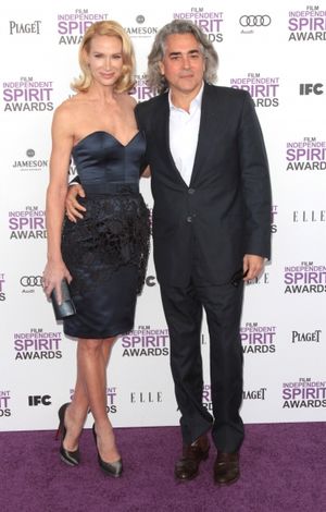 Kelly Lynch & Guest pictured arriving at the 2012 Film Independent Spirit Awards in Santa Monica, Ca February 25, 2012 © RD / Orchon / Retna Digital @ BroadwayWorld Kelly Lynch & Guest pictured arriving at the 2012 Film Independent Spirit Awards in S Photo