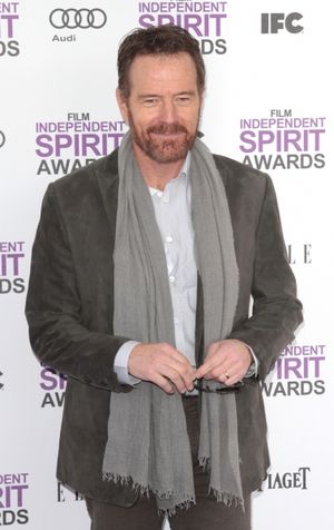 Bryan Cranston pictured arriving at the 2012 Film Independent Spirit Awards in Santa  Photo