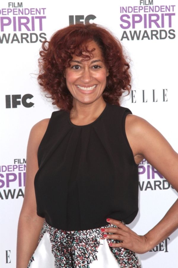 Tracee Ellis Ross pictured arriving at the 2012 Film Independent Spirit Awards in San Photo