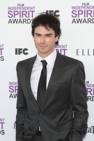 Ian Somerhalder pictured arriving at the 2012 Film Independent Spirit Awards in Santa Monica, Ca February 25, 2012 © RD / Orchon / Retna Digital @ BroadwayWorld Ian Somerhalder pictured arriving at the 2012 Film Independent Spirit Awards in Santa Photo