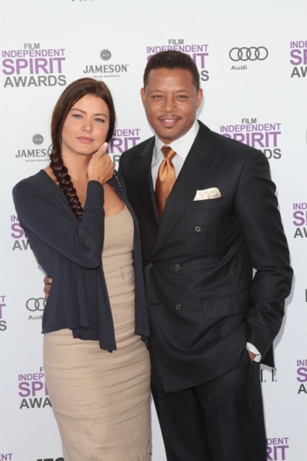 Terrence Howard pictured arriving at the 2012 Film Independent Spirit Awards in Santa Photo