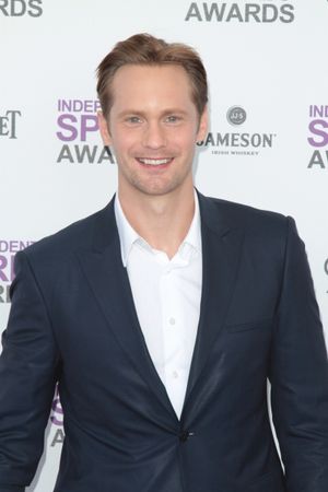 Alexander Skarsgard pictured arriving at the 2012 Film Independent Spirit Awards in S Photo