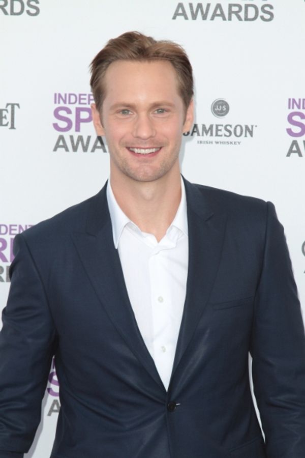 Alexander Skarsgard pictured arriving at the 2012 Film Independent Spirit Awards in S Photo