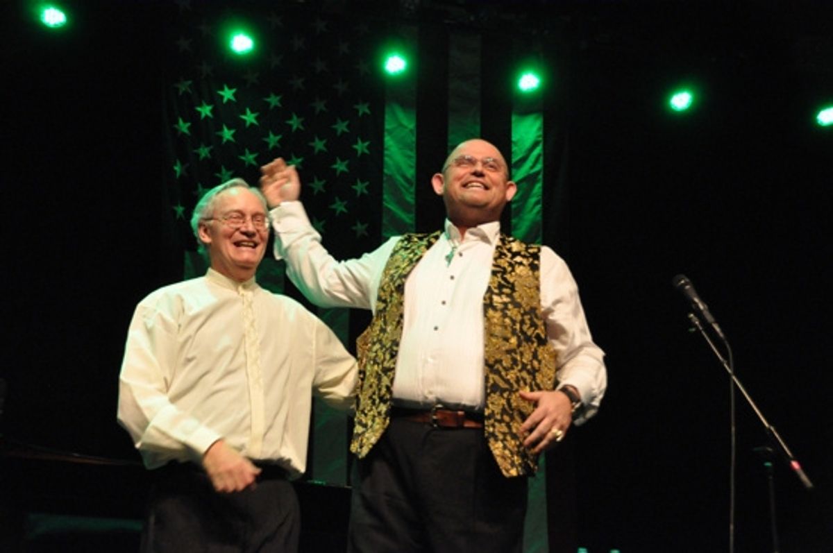 Bill Lewis and Ronan Tynan at 