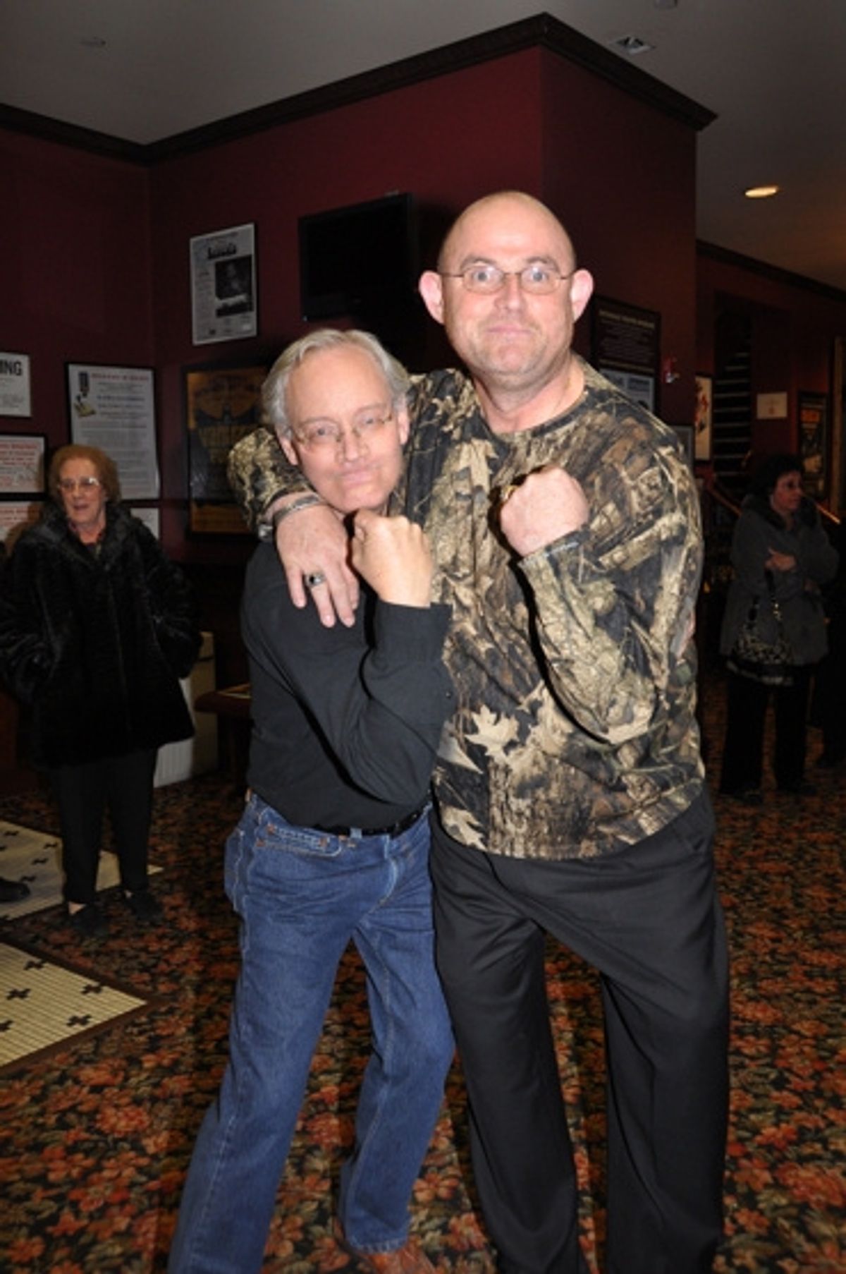 Bill Lewis and Ronan Tynan at 