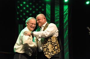 Bill Lewis and Ronan Tynan Photo