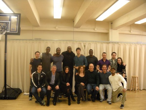 Magic Johnson and Cast Photo