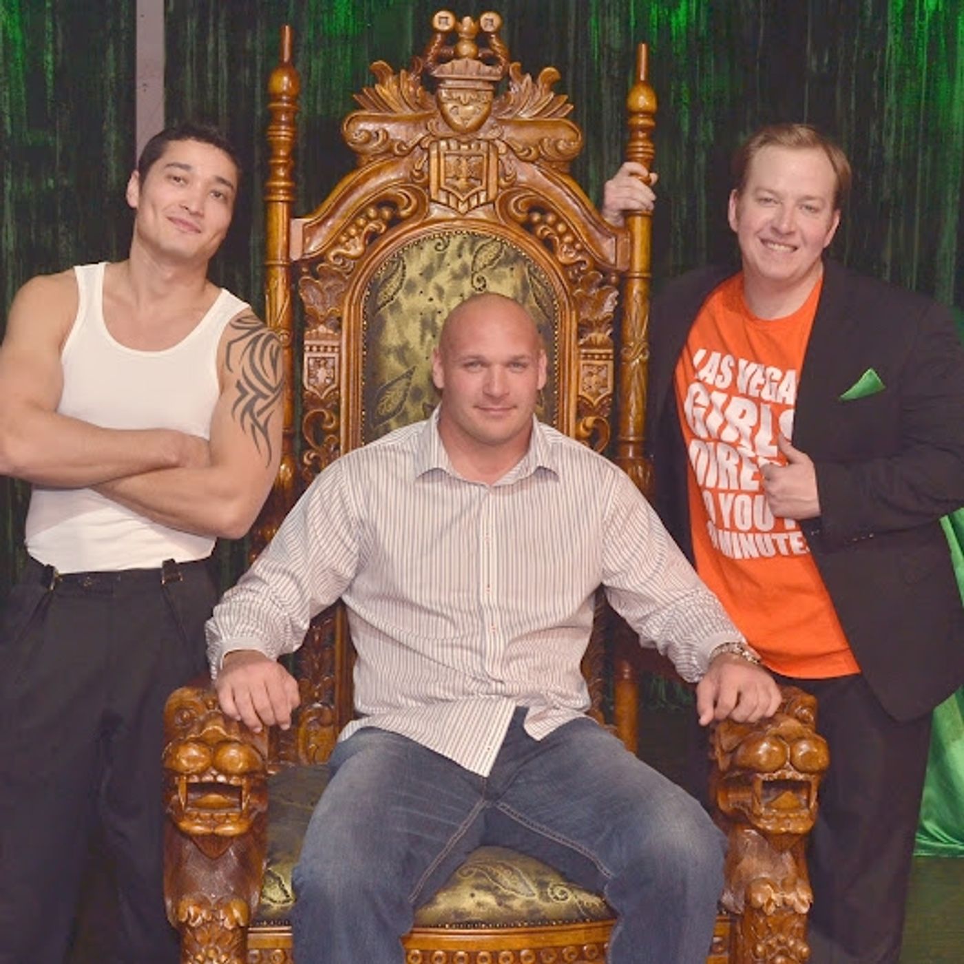 Photo Flash: Brian Urlache and the Ladies of Starz’s Spartacus Attend ABSINTHE at Caesars Palace  Image