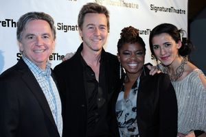 Charles Mee, Edward Norton, Katori Hall, Patricia McGregor Photo