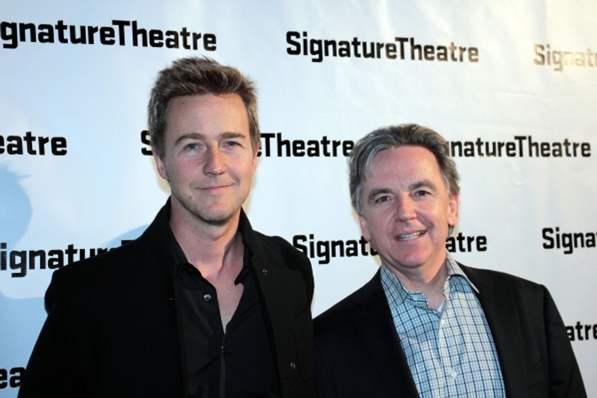 Edward Norton, Charles Mee at 