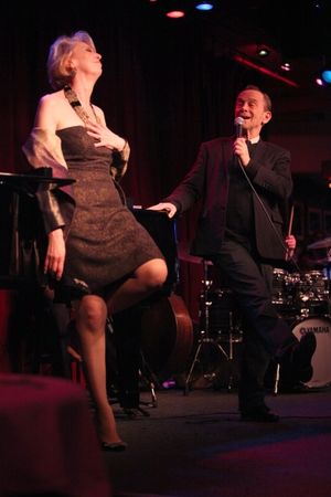 Julie Halston & Joel Grey @ BroadwayWorld Julie Halston & Joel Grey Photo