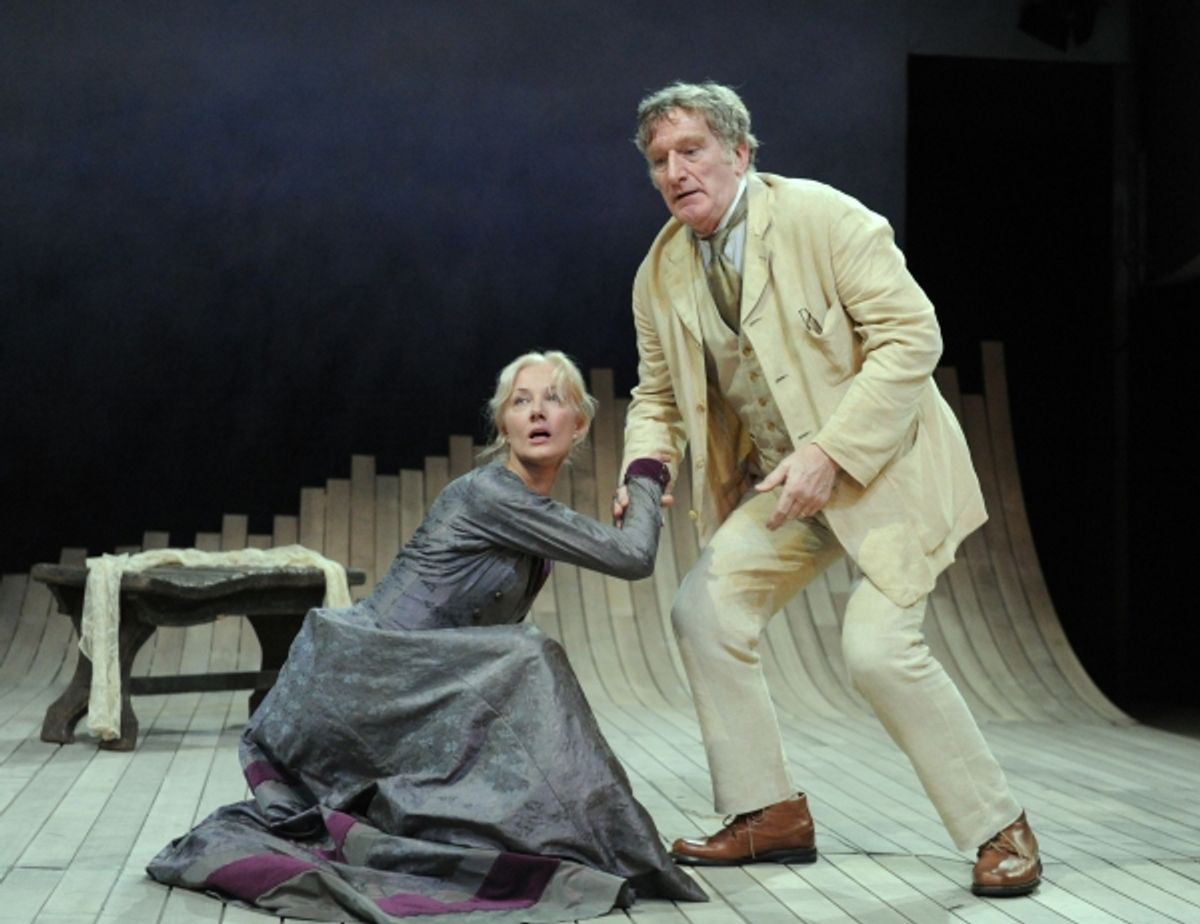 Malcolm Storry and Joely Richardson at 