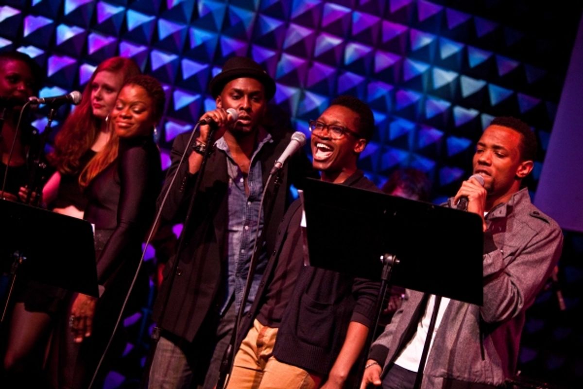 Catherine Brookman, Douglas Lyons, Ato Blankson-Wood and Wallace Smith at 