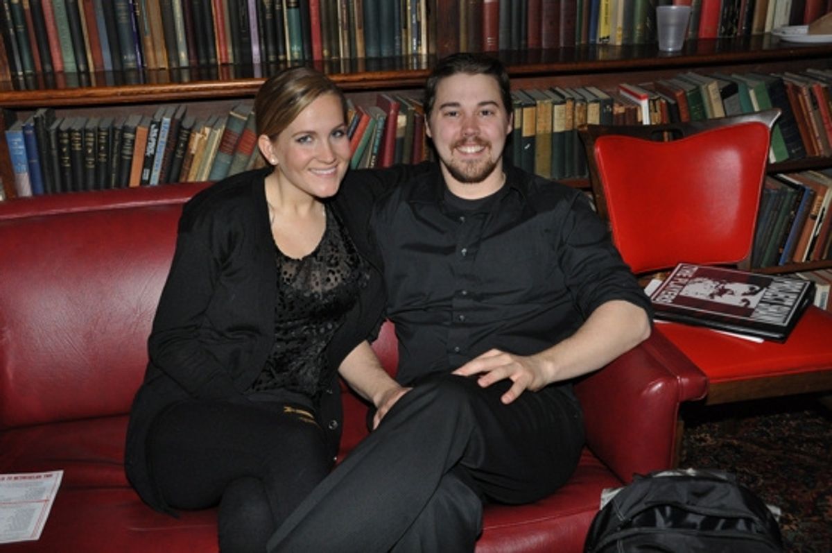 Lora Lee Gayer and Christian Delcroix at 