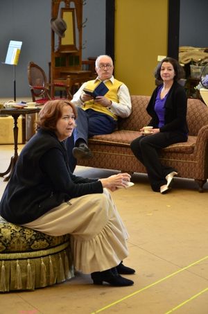 Harriet Harris, Simon Jones, Charity Jones @ BroadwayWorld Harriet Harris, Simon Jones, Charity Jones Photo