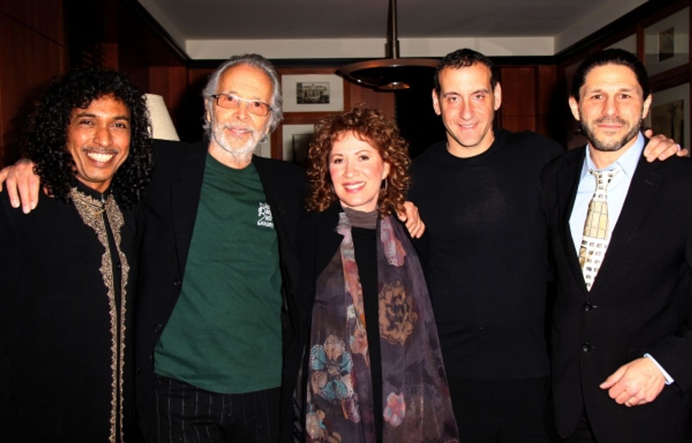 Photo Flash: Reeve Carney & More Celebrate Grammy Winners Herb Albert & Lani Hall at the Cafe Carlyle  Image