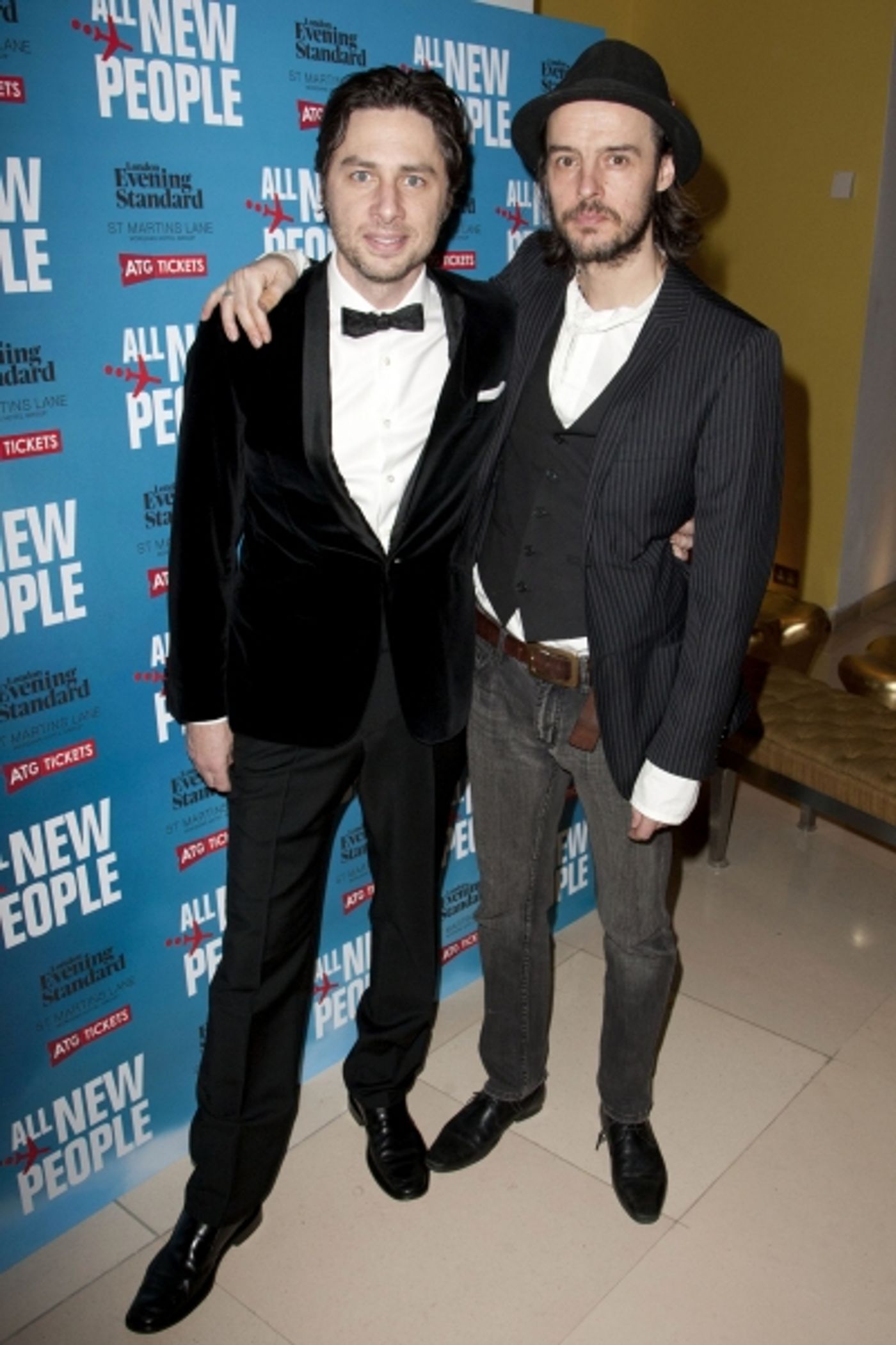 Photo Flash: Zach Braff, et al. at ALL NEW PEOPLE Opening Night!  Image