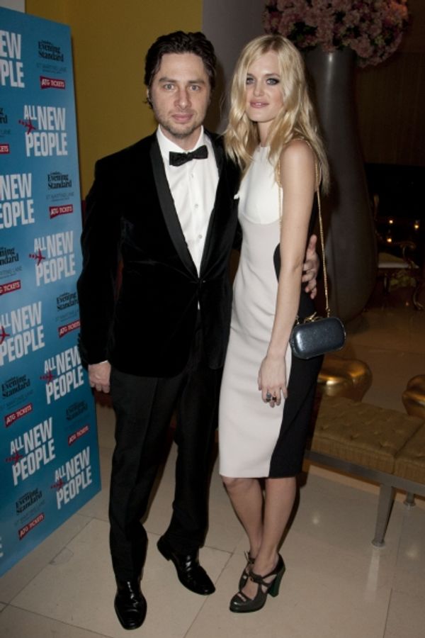 Zach Braff and Taylor Bagley Photo