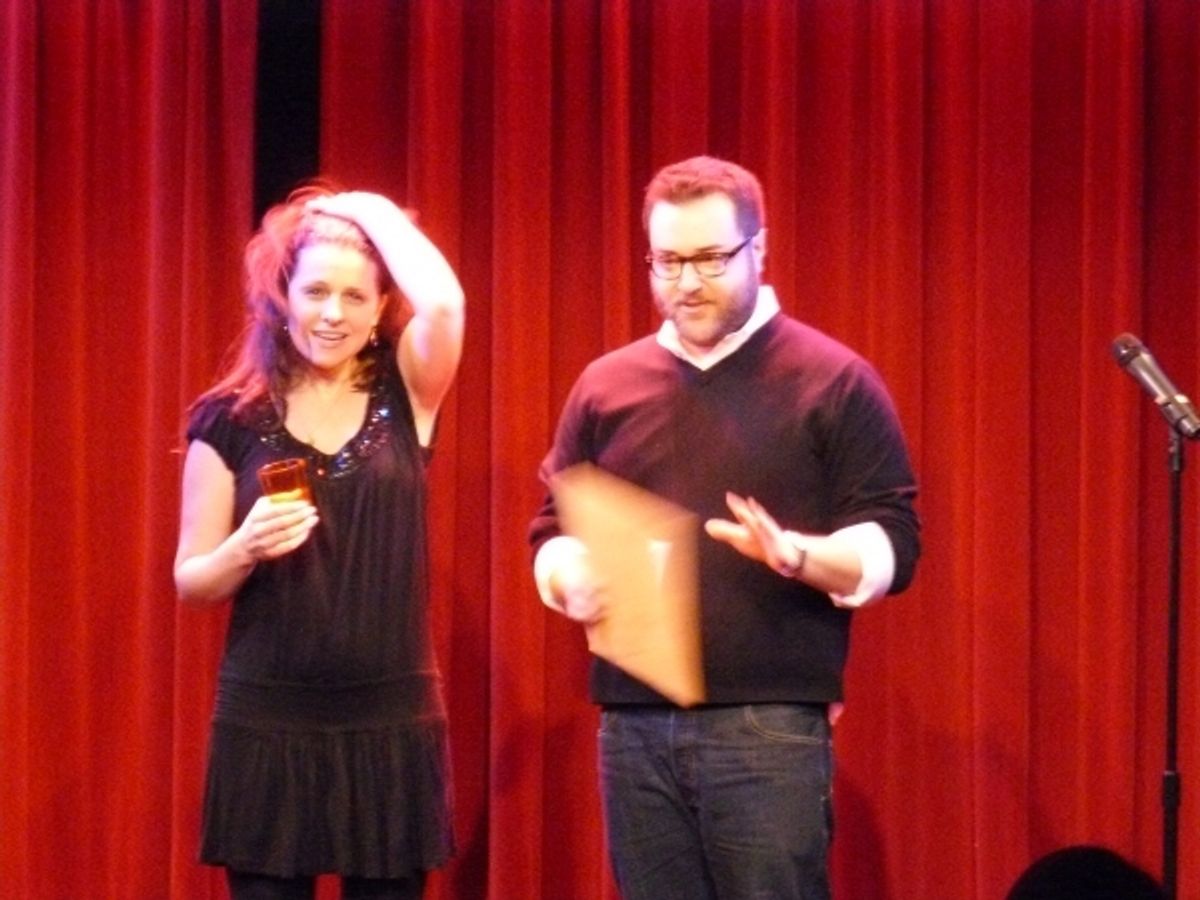 Julia Haubner Smith (Co-Artistic Director) and Michael Barra (Producing Artistic Director) at 