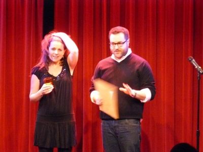 Julia Haubner Smith (Co-Artistic Director) and Michael Barra (Producing Artistic Dire Photo