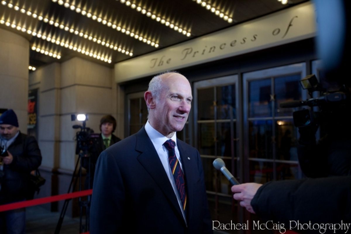 David Mirvish on the Red Carpet at 