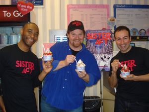 Demond Green, John Tracey Egan, and Caesar Samayoa @ BroadwayWorld Demond Green, John Tracey Egan, and Caesar Samayoa Photo