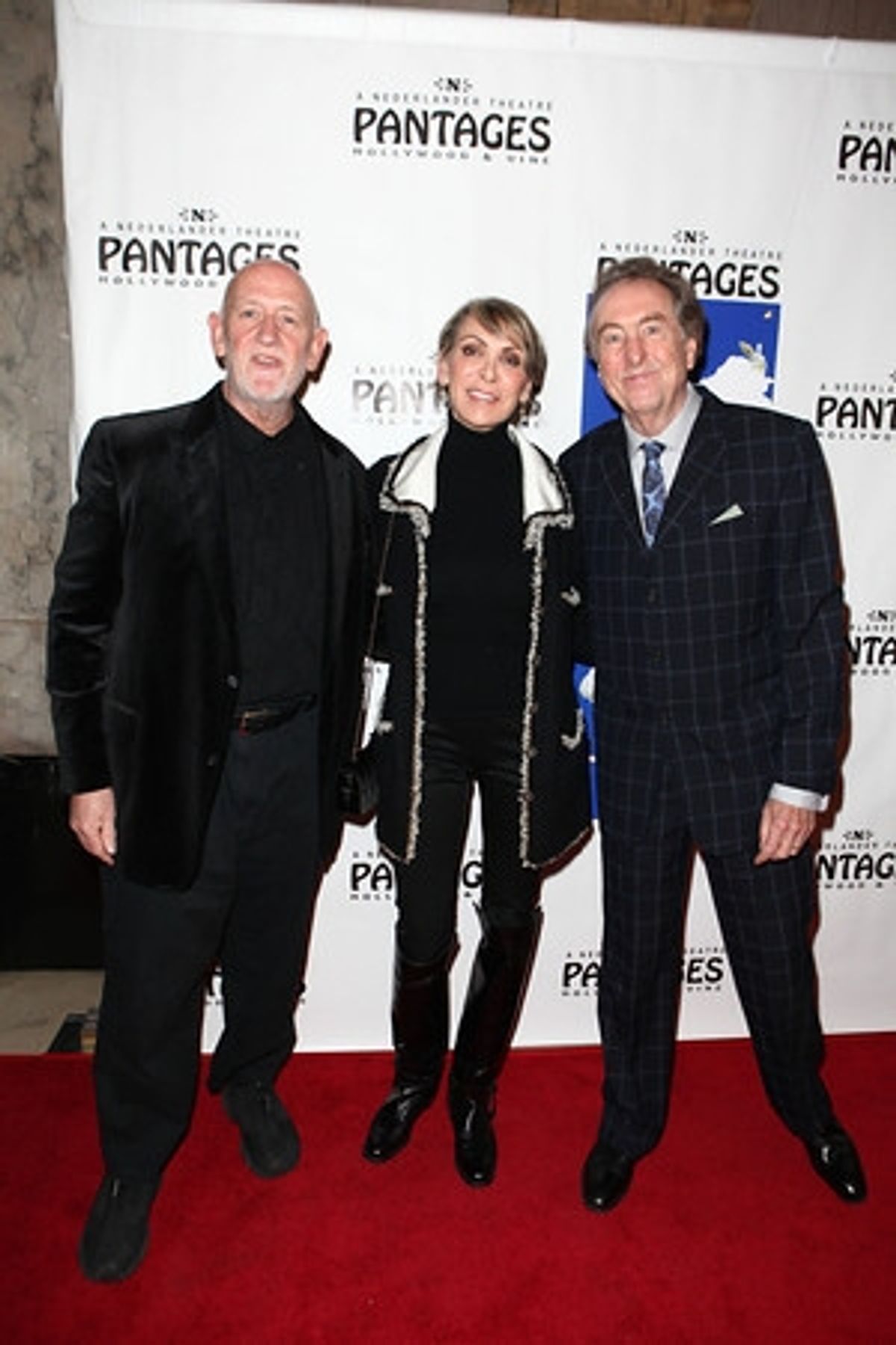 John Du Prez, Tania Kosevich and Eric Idle at 