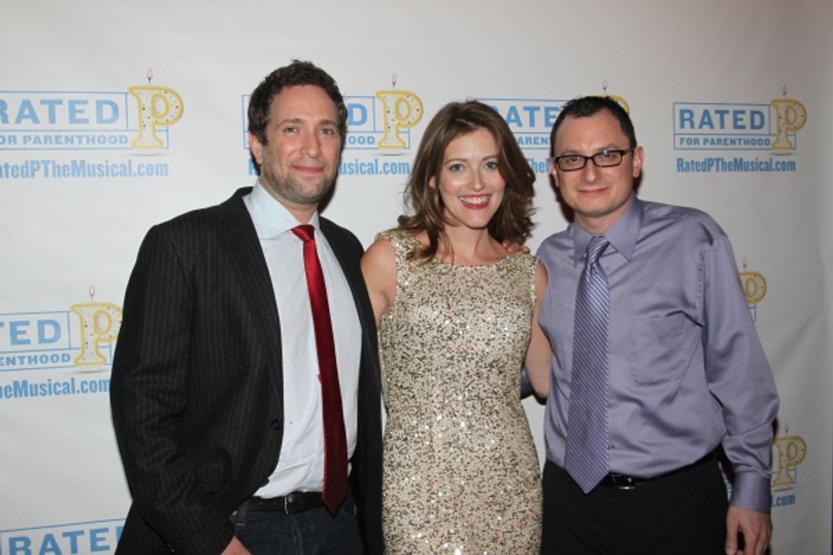 David Rossmer, Sandy Rustin and Dan Lipton at 