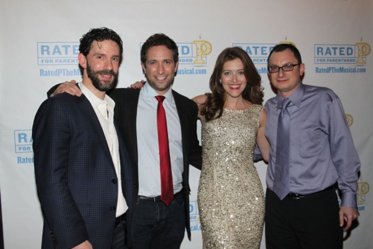 Jeremy Dobrish, David Rossmer, Sandy Rustin and Dan Lipton at 