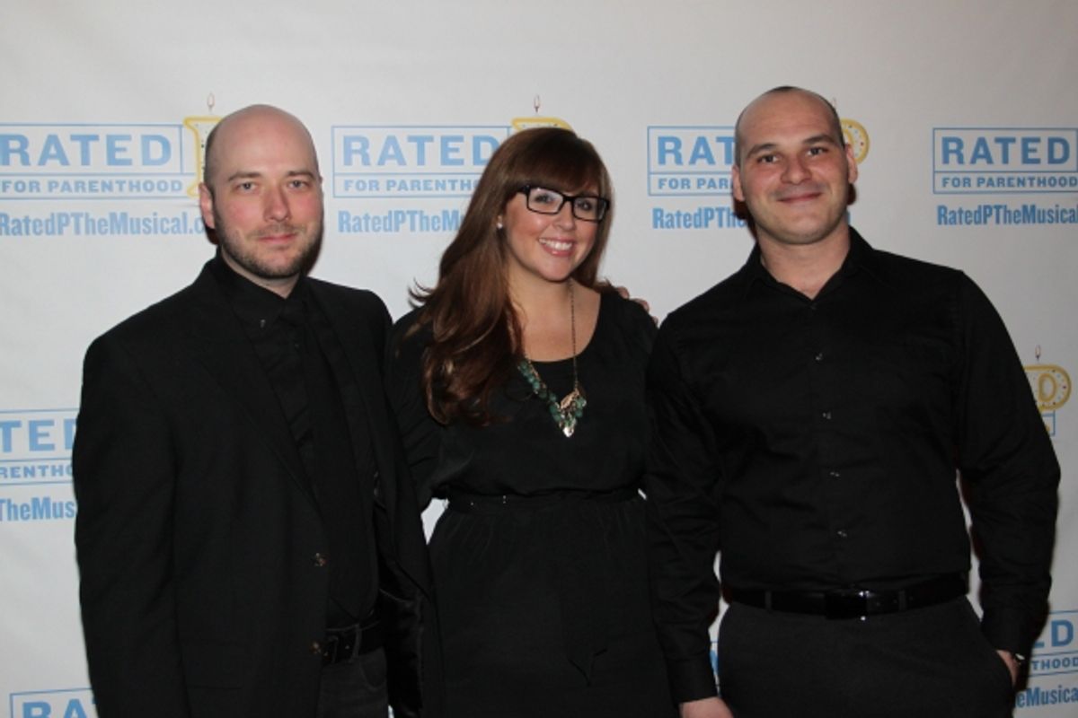 Nathan A. Roberts, Meg Zervoulis and Vincent Livolsi at 