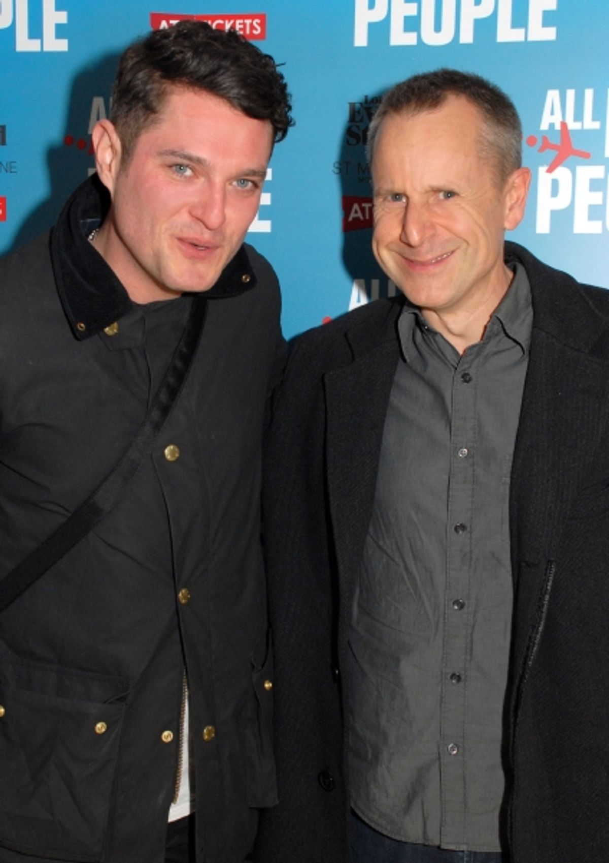Matthew Horne and Jeremy Hardy at 