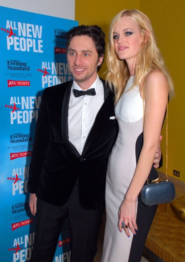Zach Braff and Taylor Bagley Photo