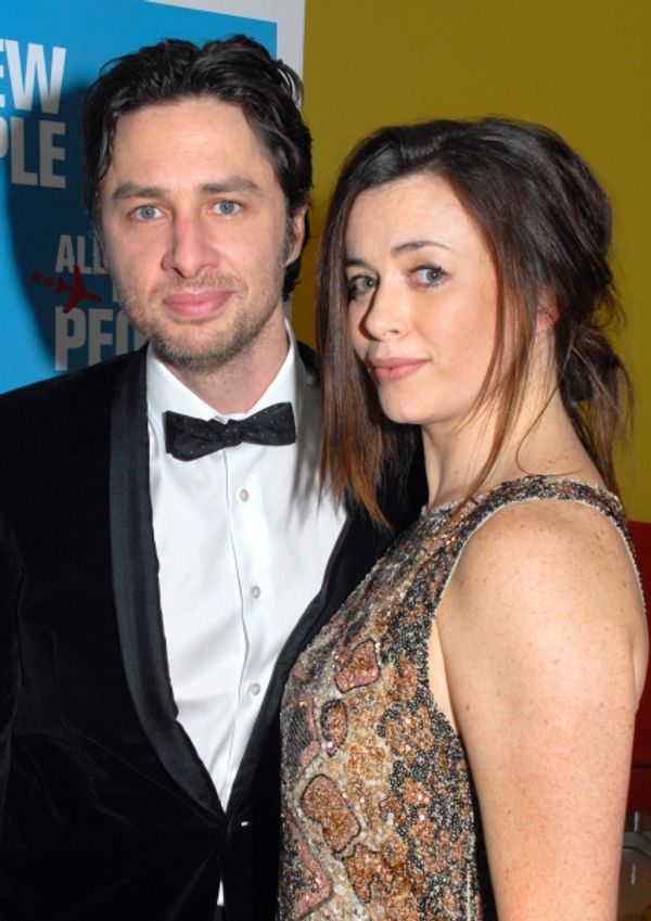 Zach Braff and Eve myles Photo