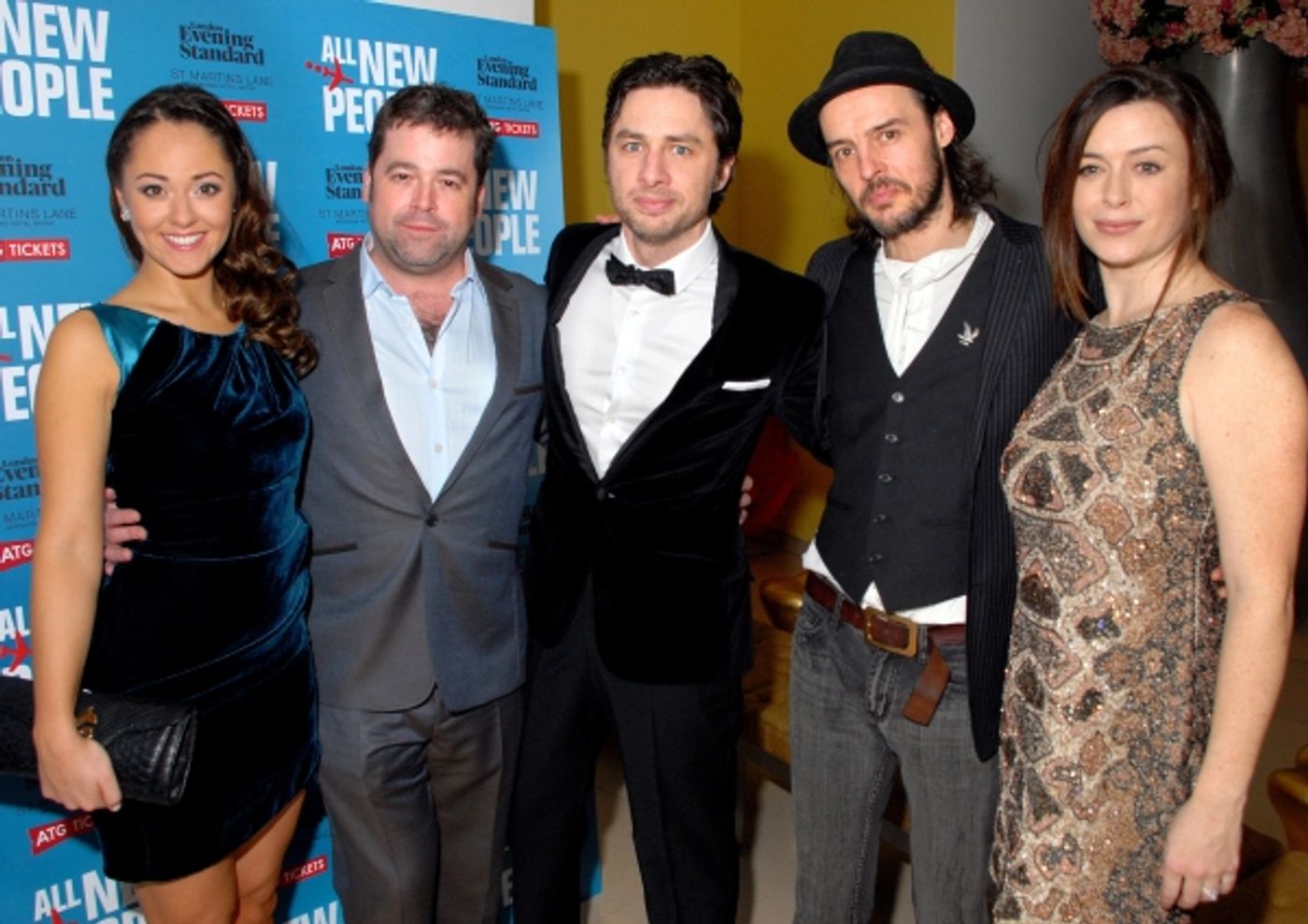 Photo Flash: More! Zach Braff & Co. At ALL NEW PEOPLE Opening Night  Image
