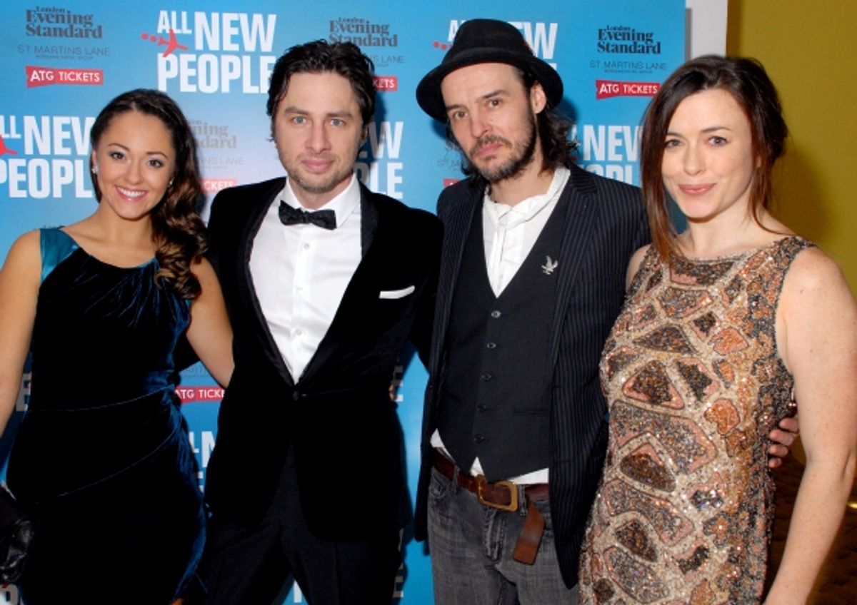 Susannah Fielding, Zach Braff, Paul Hilton and Eve Myles  at 
