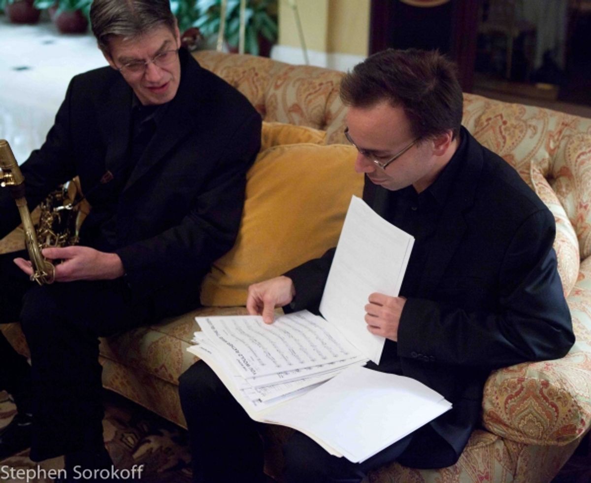 Bob Malach & music director Tedd Firth at 