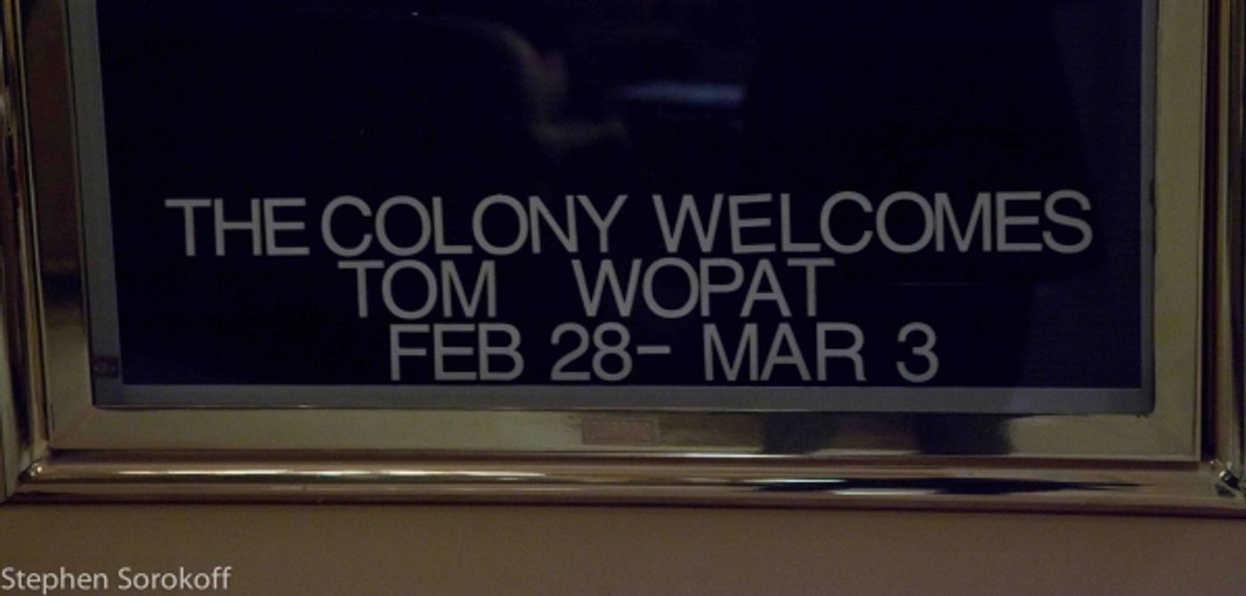 Photo Coverage: Tom Wopat Plays the Royal Room at The Colony Hotel  Image