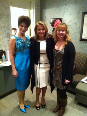 Heather Beck, Katie Couric and Patty Bird @ BroadwayWorld Heather Beck, Katie Couric and Patty Bird Photo