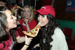 Hannah Elless, Julia Matison and Anna Maria Perez de Tagle Photo