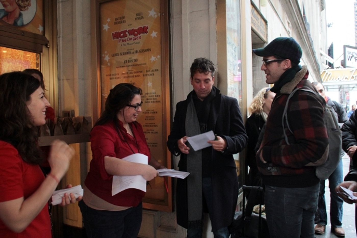 Photo Coverage: NICE WORK IF YOU CAN GET IT Box Office Opens at the Imperial  Image